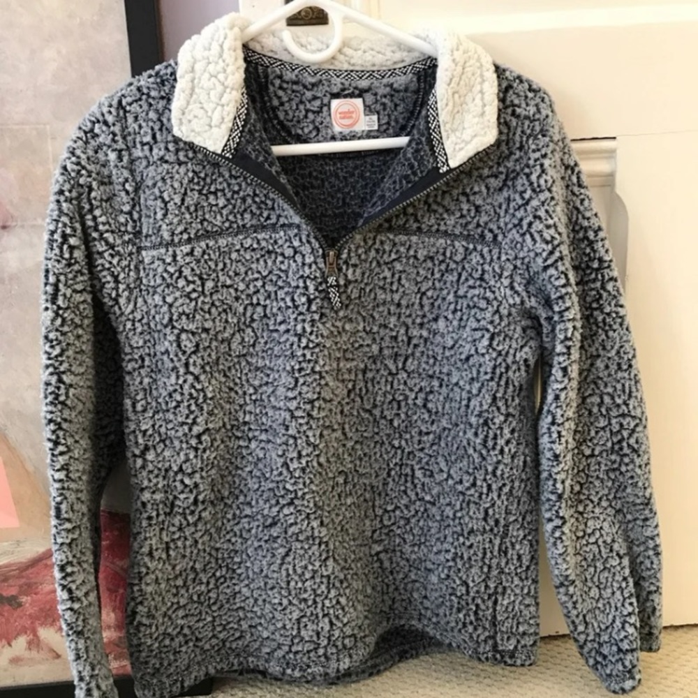 Quarter Zip Sherpa